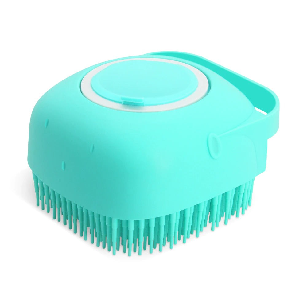 Brosse de bain & massage silicone Pawsora™ — pour chiens & chats