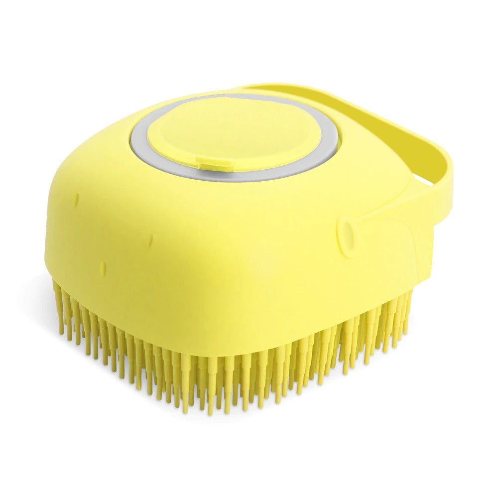 Brosse de bain & massage silicone Pawsora™ — pour chiens & chats