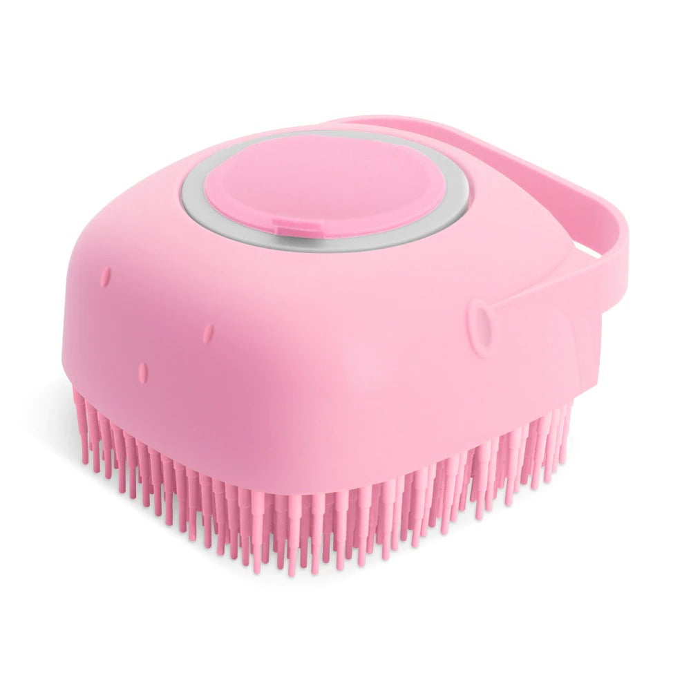 Brosse de bain & massage silicone Pawsora™ — pour chiens & chats