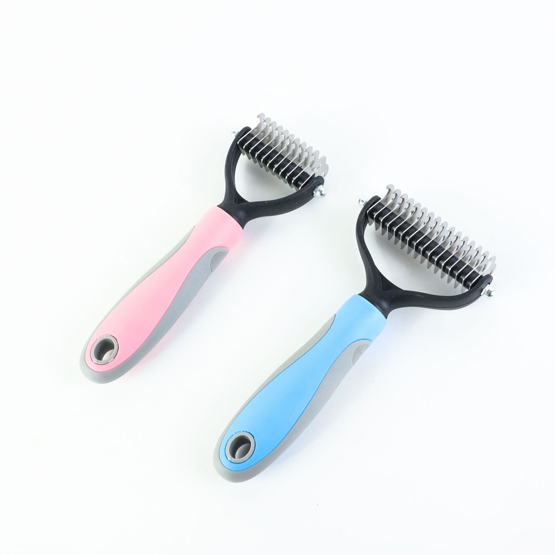 Brosse double-face anti-poils Pawsora™ — pour chiens & chats