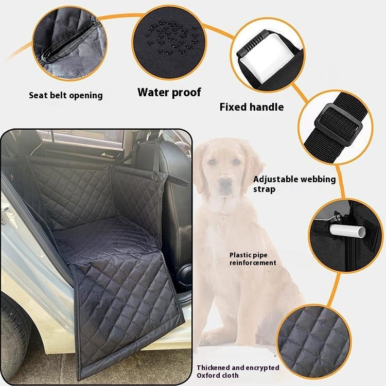 Tapis de voiture anti-salissures pour chiens — Car Safety Seat Pawsora™