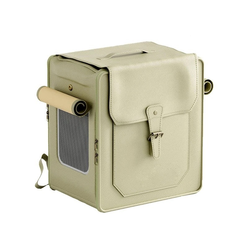 Sac & trolley de transport pliable pour chats — Pet Carrier Pawsora™