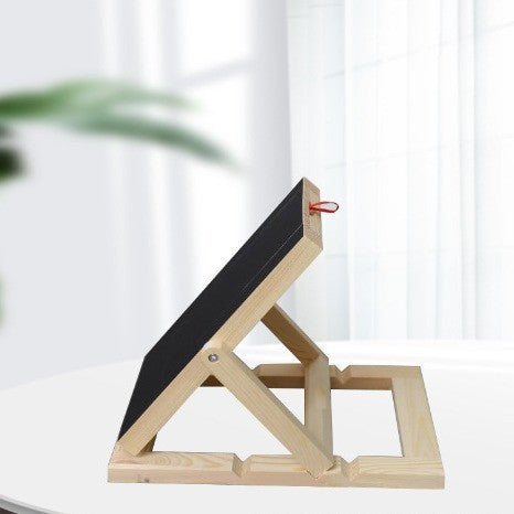 Planche lime à griffes & griffoir bois — Scratch-Board Pawsora™ pour chiens