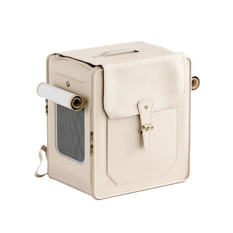 Sac & trolley de transport pliable pour chats — Pet Carrier Pawsora™